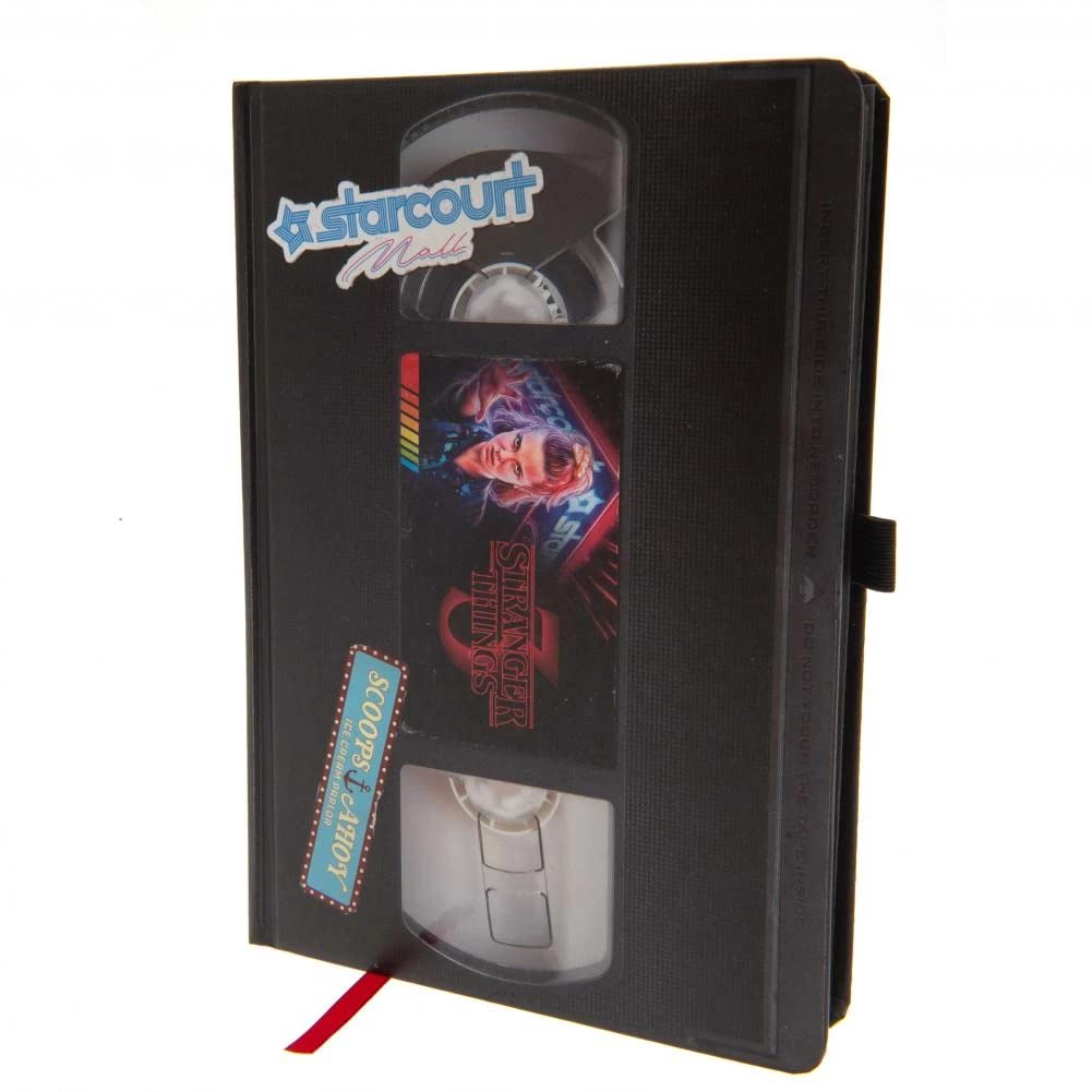 Stranger Things A5 Premium Notebook VHS-Style Season 3 - Official Merchandise