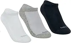 Kit 3 Pares Meia Sapatilha Invisível C/Pontos de Transpiração Unissex Selene Adulto
