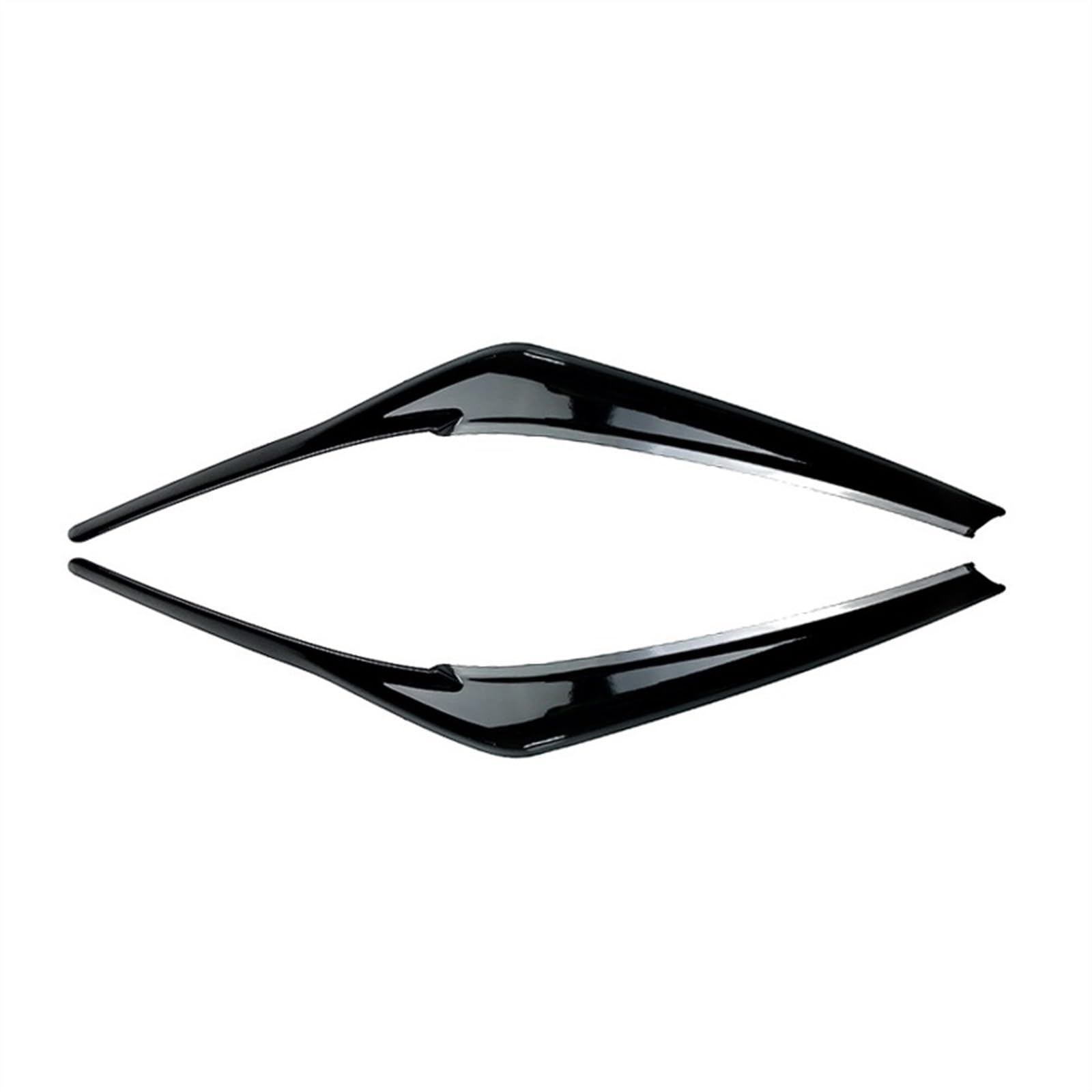 Car Headlight Eyebrows Eyelid Cover Sticker for Camry XV70 LE XLE SE XSE 2018 2019-2022 Auto Accessories(Glossy Black)