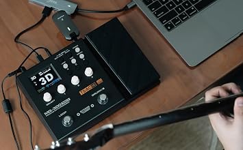 NUX MG-300 MKII Multi Effects Pedal with 45 Effects, 36 IRs, 27 AMPs, 24 Slots, Drum Machine, Shimmer Reverb, Tweakable Footswitch, Perfect for Studio Recording, Practice, Live Show
