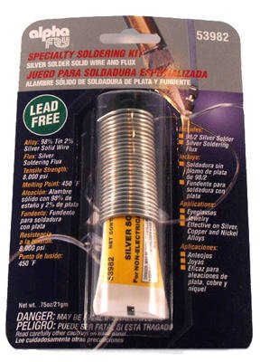 Alpha Fry AM53982 Lead-Free Silver Solder &amp;amp;amp;amp;amp;amp; Flux Kit