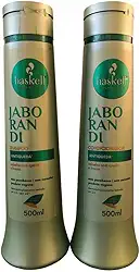 Kit Haskell Jaborandi Shampoo 500ml + Condicionador 500ml