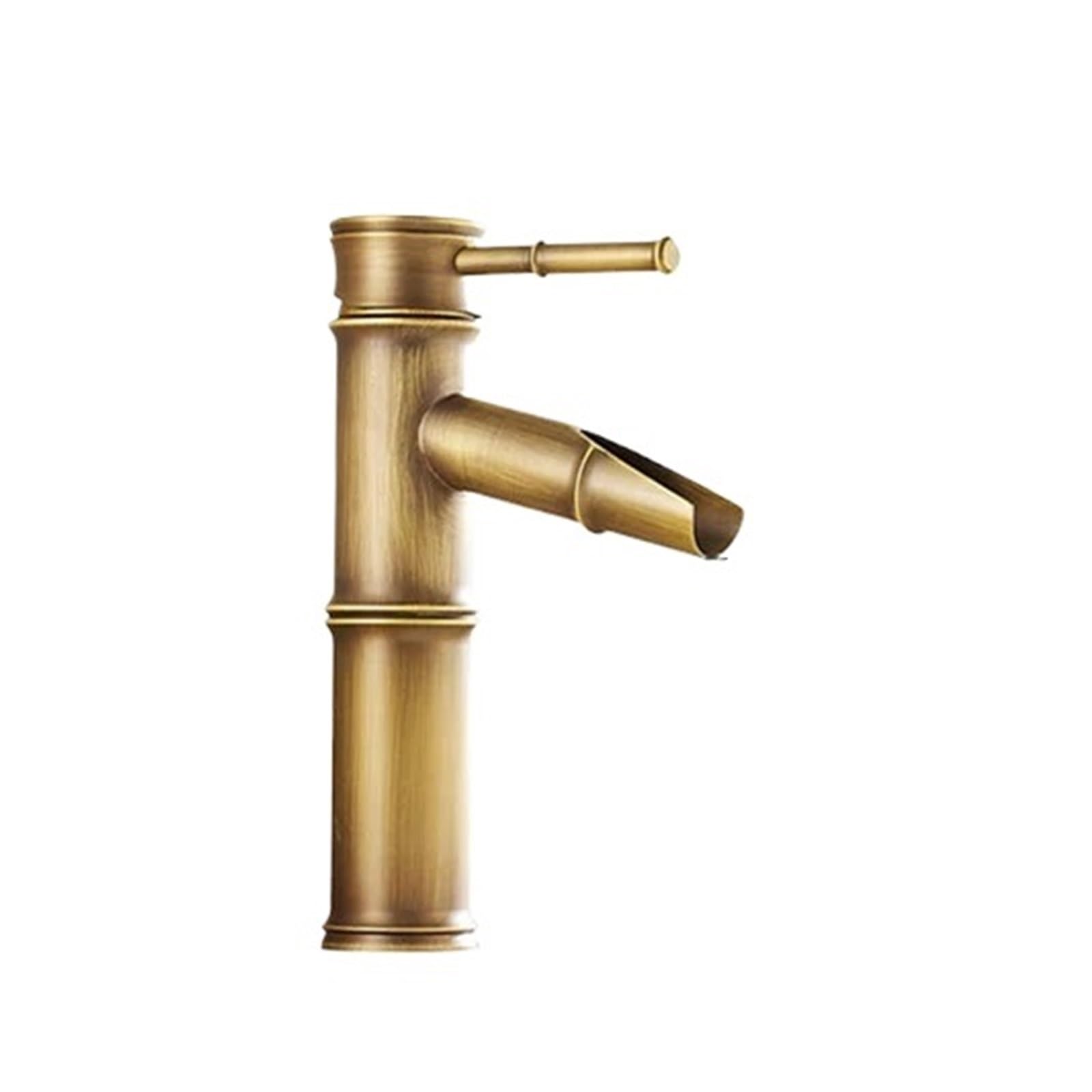 Grifo de baño de latón alto ZJP02 para lavabo cocina agua fría caliente