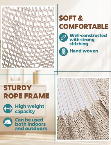 Chihee Cotton Rope Hammock Chair