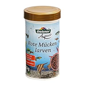 Dehner Aqua visvoer, rode muggenlarven, 20 g/260 ml