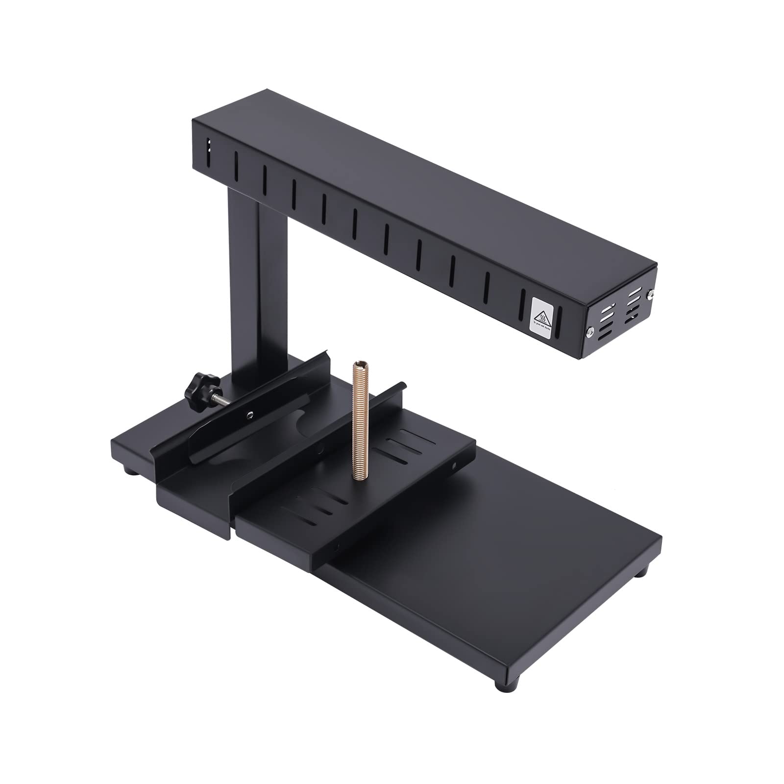 DYNAMI Cheese Melter,Electric Commercial Cheese Machine Melting Warmer,750W 304 Stainless Steel Heating Tube Quick Heating,Adjustable Distance(CM750A)