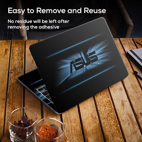Image of DSGN 159 Full Body Laptop Skin Bubble-Free| Laminated| Removable| HD Quality Sticker for Laptops Upto 15.6 Inches Compatible with Asus