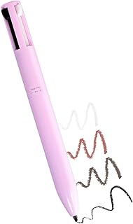 DAGEDA 4 in 1 Makeup Pen, Eyebrow Pencil & Eyeliner & Lip Liner & Highlighter Pen, All in One Makeup Pen Waterproof Eye, Lip and Face Makeup, 4 Color Multi-function Makeup Beauty Pencil (Color A)