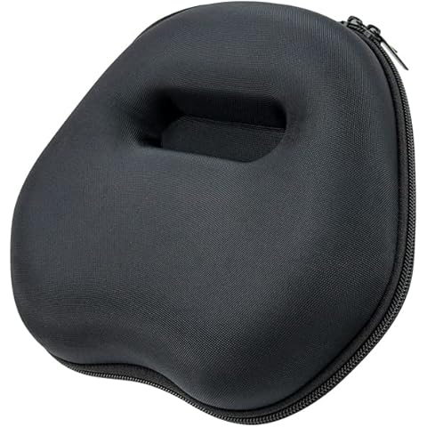 Headphone Case for Edifier W820NB Bluetooth Noise Cancelling Headphone, Headphone Bag Compatible with EDIFIER Free Pro, Mesh Bag for USB Cables, Chargers and Other Accessories, Headset Case Travel Bag Cover