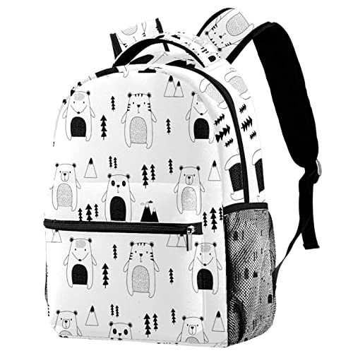 Sac à dos ours idéal pour les sorties outdoor et les cours au campus