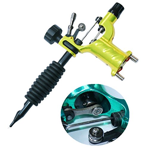 Tattoo Machine, Tattoo Dragonfly Rotary Tattoo Machine Gun,11000R/Minute Electric Rotary Liner Shader Tattoo Strong Motor Gun Permanent Rca Cord Artist Makeup Tool Makeup Tool #TOP4