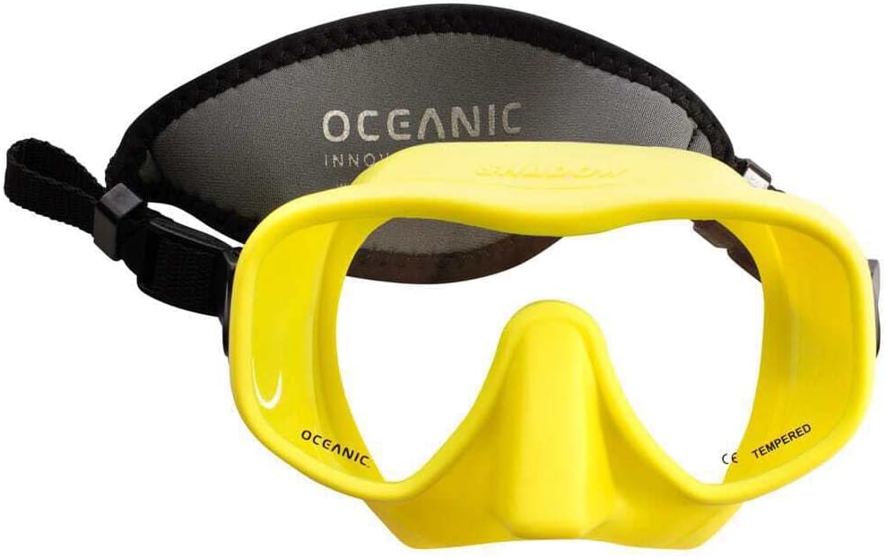 Oceanic Shadow Frameless Dive Mask, (Great for Scuba Diving and Snorkeling)