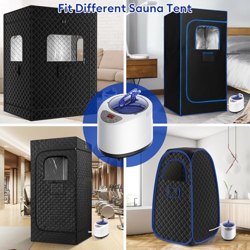 X-Vcak Sauna Steamer Machine, Portable Sauna Steamer, Steam Generator 1000W