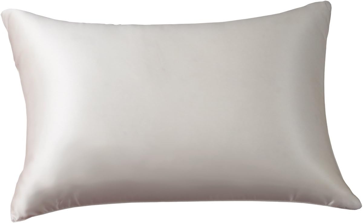 900 Fill Overfill Power Silk Pillow, Standard, Cream