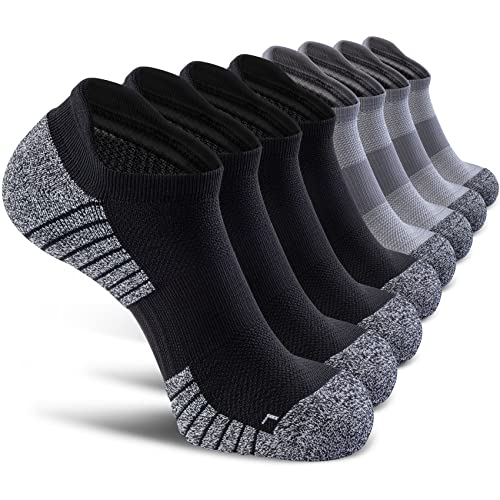 SITOISBE No Show Sports Compression Running Socks for Men Women