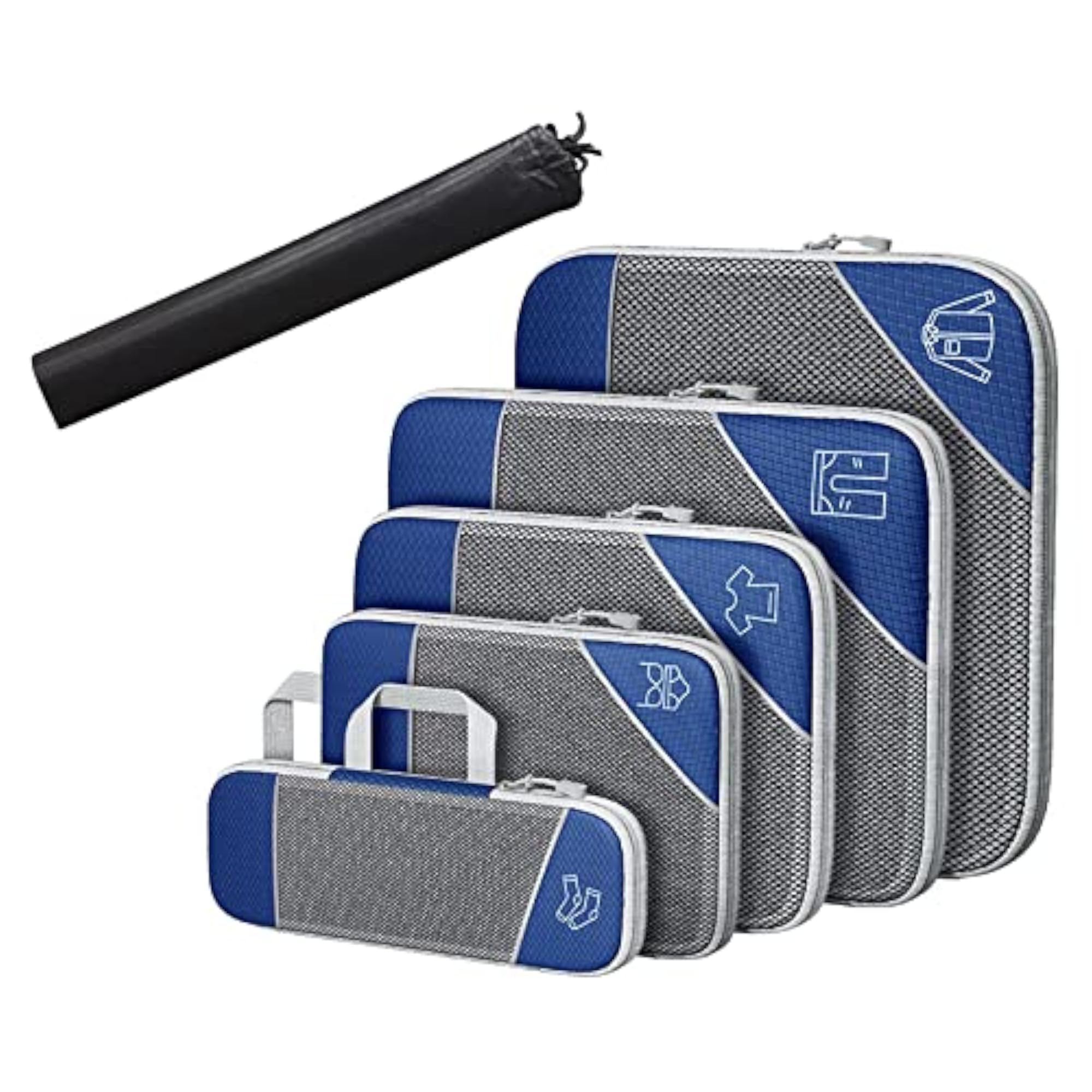 Portable Compression Packing Cubes for Travel Essentials