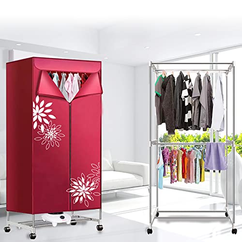 Secador De Roupas Para Ambientes Internos, Secador RáPido De Camada Dupla Pequena, Secador De Grande