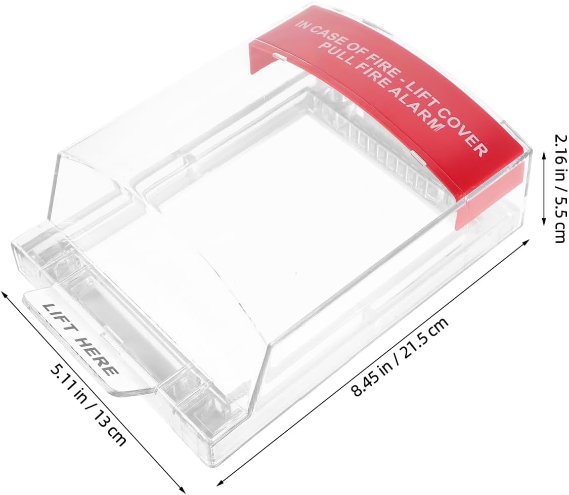 jojofuny Fire Alarm Cover: Fire Alarm Pull Station Covers | Manual Call Point Protective Guard for Fireproof Switch Guard image 5