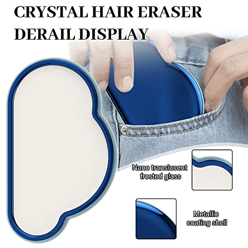 CMLY-Crystal-Hair-Remover-Hair-Eraser-for-Women-Crystal-Hair-Removal-Shaving-Stone-Magic-Painless-Hair-Remover-Hair-Removal-Tool-for-Arms-Legs-and-Back-Cloud-Dark-Blue