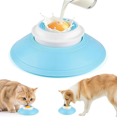 SKJJM Juguete Para Lamer Perros, Cuenco para Lamer Perros, Apete para Lamers Lento de Comida Líquida