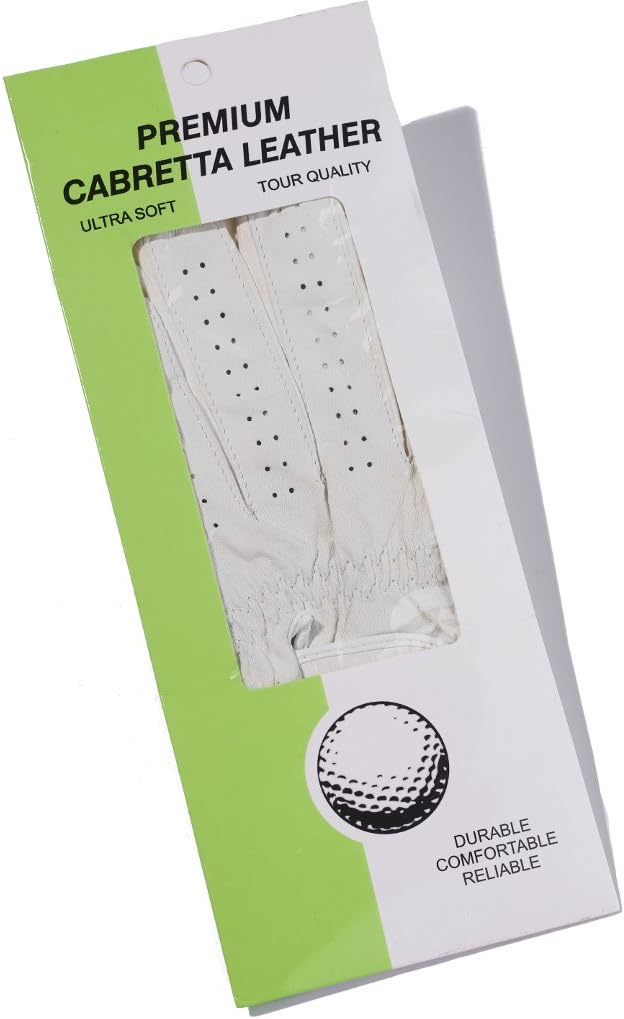 Cabretta Leather Golf Glove Men's Left Hand Small New