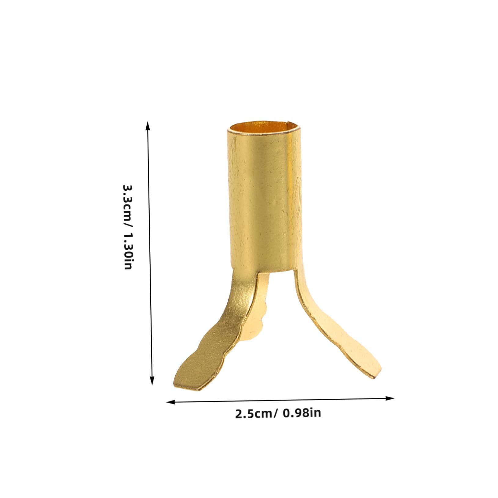 VALICLUD 4Pcs Oil Lamp Wick Holder Replacement Accessories Fiberglass Bracket for Oil Lamps for Outdoor Camping Emergency Lighting Needs