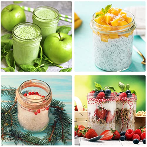 Verones Mason Jars 12 Oz, 15 Pcs Canning Jars Jelly Jars With Regular Lids, Ideal For Jam, Honey, Wedding Favors, Shower Favors #TOP5