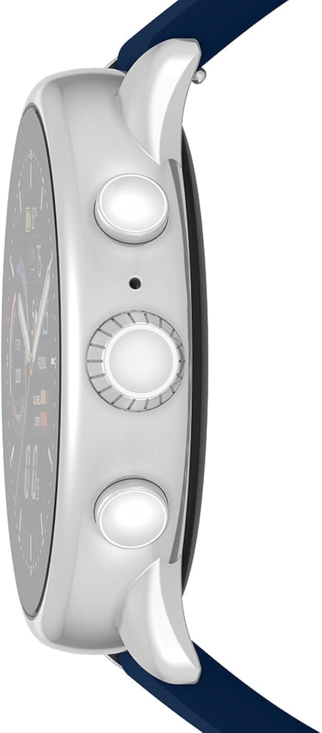 Fossil Gen 6 Connected Watch, Wellness Edition, Unisex, in Acciaio Inossidabile, con Frequenza Cardiaca, Attività Fisica e Sonno e Statistiche Dettagliate sul Benessere Fossil Gen 6 Connected Watch, Wellness Edition, Unisex, in Acciaio Inossidabile, con Frequenza Cardiaca, Attività Fisica e Sonno e Statistiche Dettagliate sul Benessere