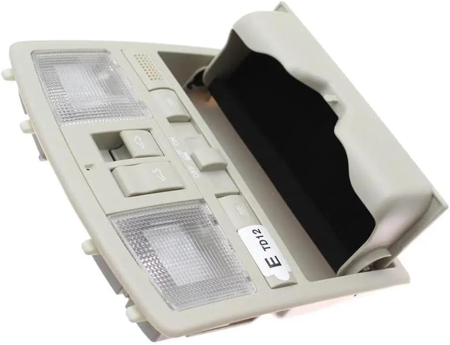 Car Reading Switch Glasses Case, for Mazda CX9 CX-9 2010 2011 2012 2013 2014 2015 TD1269970 TD1169970 TD12-69-970 Overhead Console Reading Light & Sunroof Switch Interior Dome Light