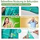 TenFans Toiletten-Sitzbezüge Einweg - 20 Stück einzeln verpackt für Reisen - Wasserdichte XL Bezüge für Erwachsene und Kinder - Reiseaccessoires für öffentliche Toiletten, Camping, Flugzeug