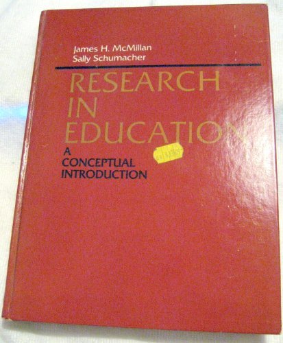 Research in Education: A Conceptual Introduction