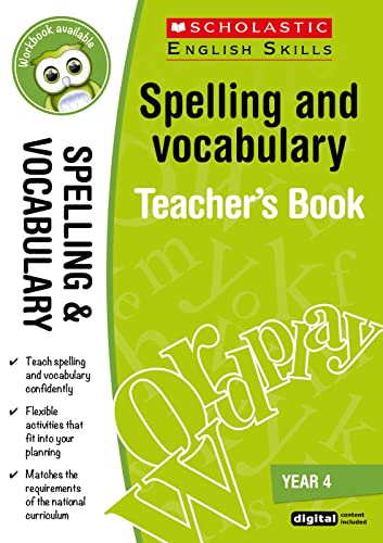 Spelling and Vocabulary Teacher's Book (Year 4) (Scholastic English Skills)