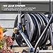 Gorilla 200’ Aluminum Zero-Rust Upright Hose Reel