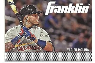 Yadier Molina "Franklin Team" Collectible Baseball Card - 2016 Topps Update Baseball Series #TF-2 (St. Louis Cardinals) Free Shipping