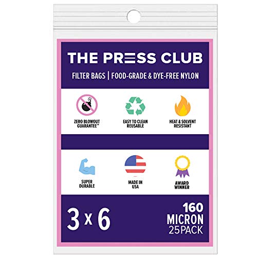 160 Micron 3x6 Filter Bags