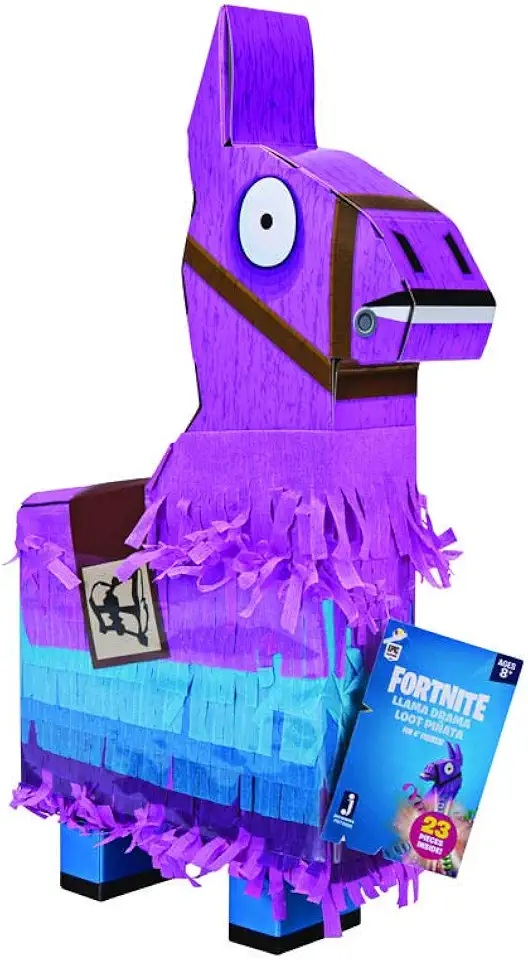 Fortnite - Lhama Com Acessorios, Sunny Brinquedos, Multicor