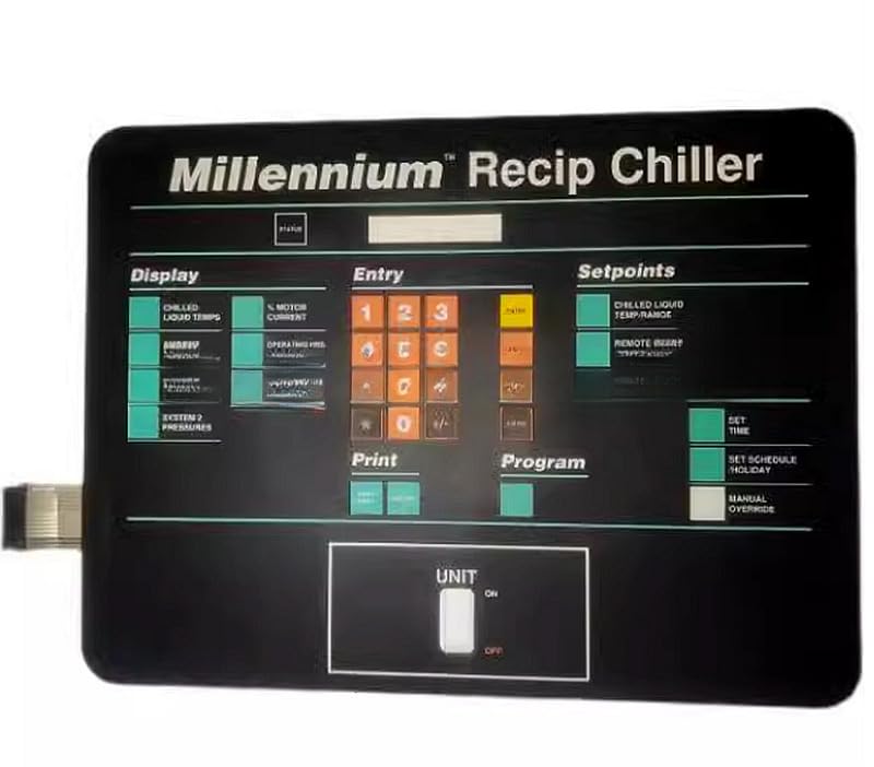 1PC Film Keyboard Suitable for York Air Conditioning Keyboard 024-27239-000 Button Film