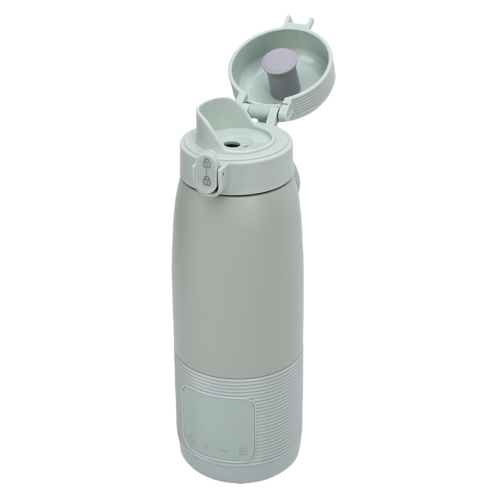 Sxhlseller Scaldalatte a Batteria da Viaggio |500 Ml 5000 MAh Ricaricabile, Regolabile 37°C-55°C, per Veicoli Auto (500 ml 5000 mAh)