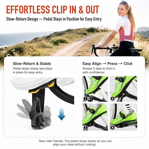 WOWSPORT Road Bike Pedals