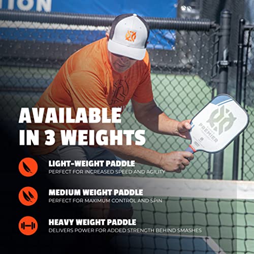 ONIX Evoke Premier Pickleball Paddle, Blue, Heavy weight - image 5