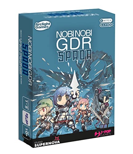 Studio Supernova - Nobi Nobi GDR Spada - Gioco di ruolo da tavolo per novizi e non, 1-5 giocatori, 10+, Edizione in italiano