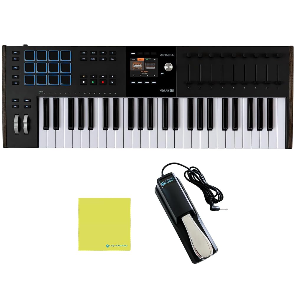 DTM・DAW ARTURIA MIDI Keyboard Controller 49 mk3 Amazon.com: Arturia KeyLab 49 mk3 Black — 49 Key USB MIDI