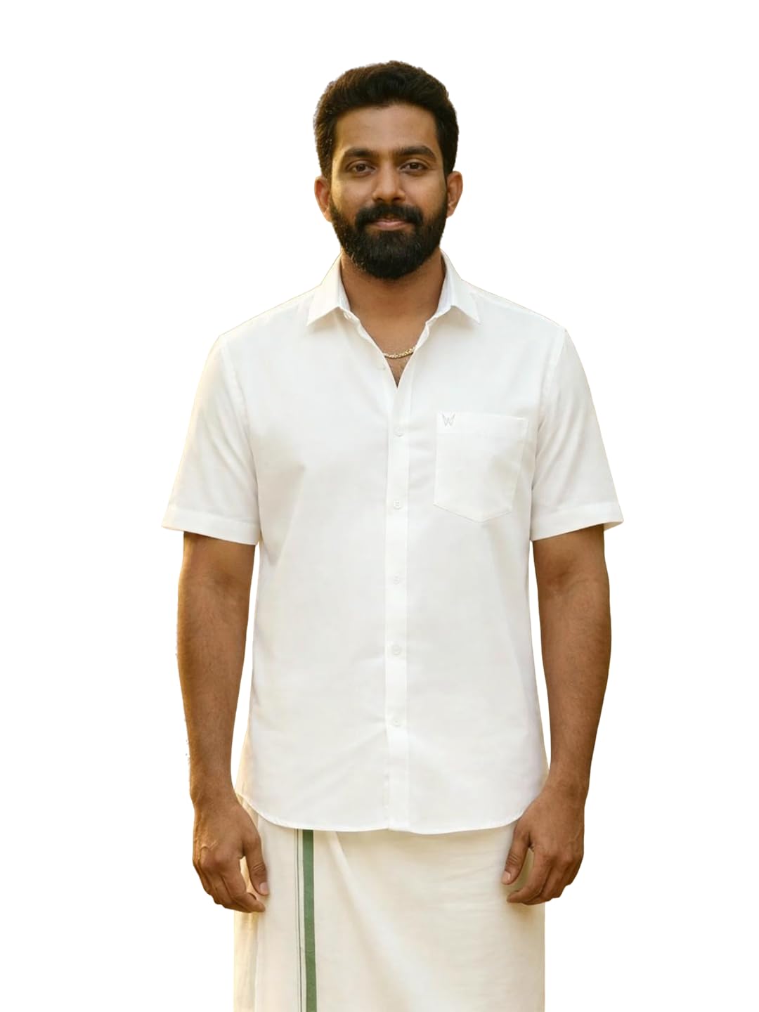 minister white New Men's White Bamboo Cotton Sweat Free Soft Lightweight Shirt- Regular Fit-picture-39