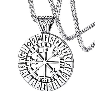 FaithHeart Colgante Vegvisir colgante brujula vikinga acero inoxidable Aegishjalmur Runas Celtas Colgante Hombre Medalla Compás Nórdica Joyería amuleto nordico Regalo Padres | Ya disponible en tu tienda friki favorita! En mundofriki.es! FaithHeart Colgante Vegvisir colgante brujula vikinga acero inoxidable Aegishjalmur Runas Celtas Colgante Hombre Medalla Compás Nórdica Joyería amuleto nordico Regalo Padres | Ya disponible en tu tienda friki favorita! En mundofriki.es!