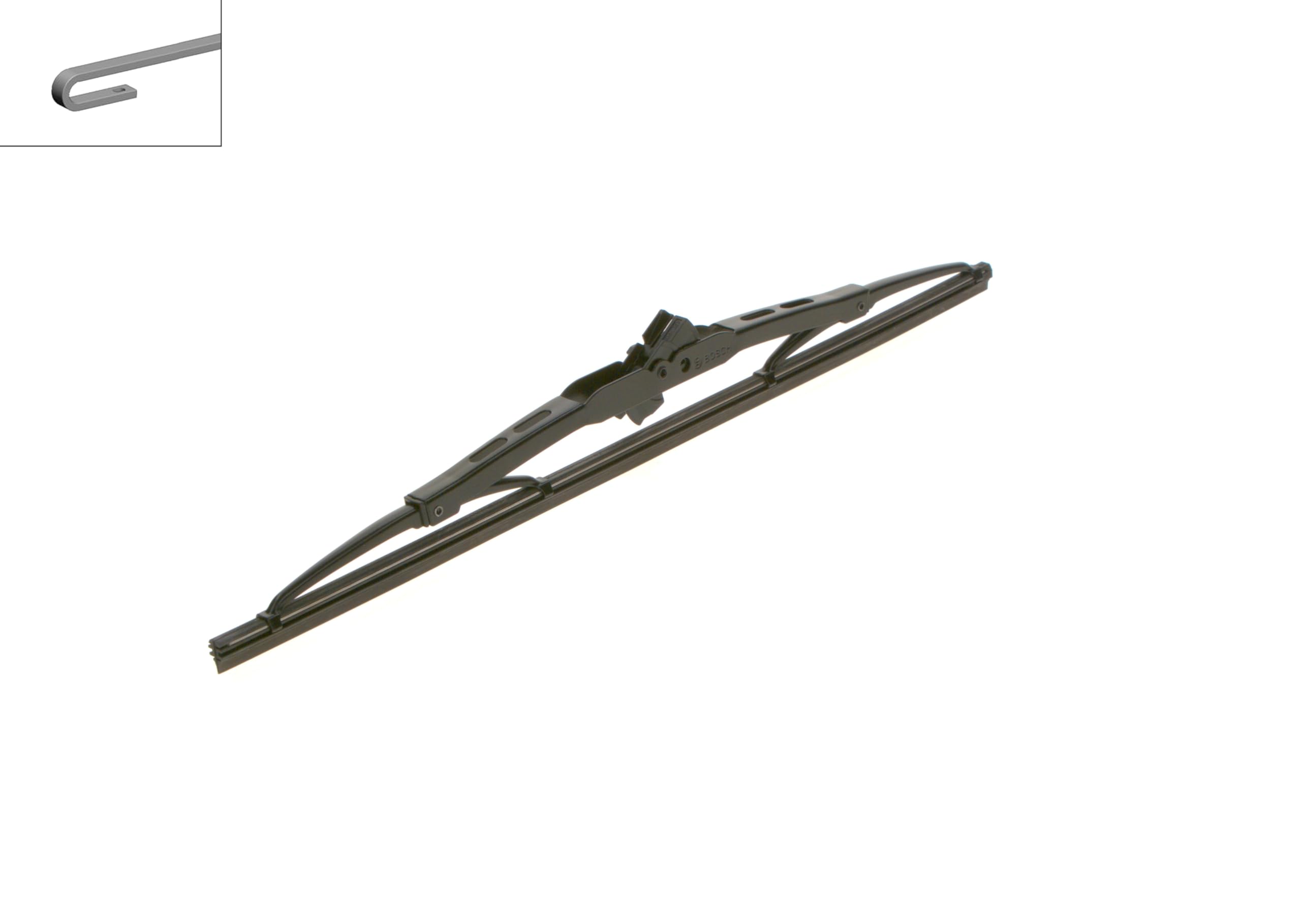 Tergilunotto Bosch H370 – 370mm, 1 Pezzo, Per Visibilità Posteriore E Sicurezza
