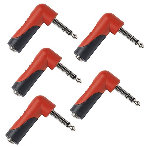 Proel At263Pro - Adattatore A Pipa, Mini Jack Stereo 3,5" A Jack 6,3" Stereo (5 Pezzi)