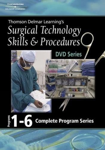 Surgical Technology Skills and Procedure, Program Six: Back Table, Mayo Stand and Ring Basin Set Ups (Surgical Technology Skills & Procedure Dvd Series) 1st Edition