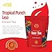 Iaso Instant Tea (Tropical Punch) - Fruity Cleansing Drink for Digestive Support, Refreshing Flavor - 25 Sachets, Pack of 2