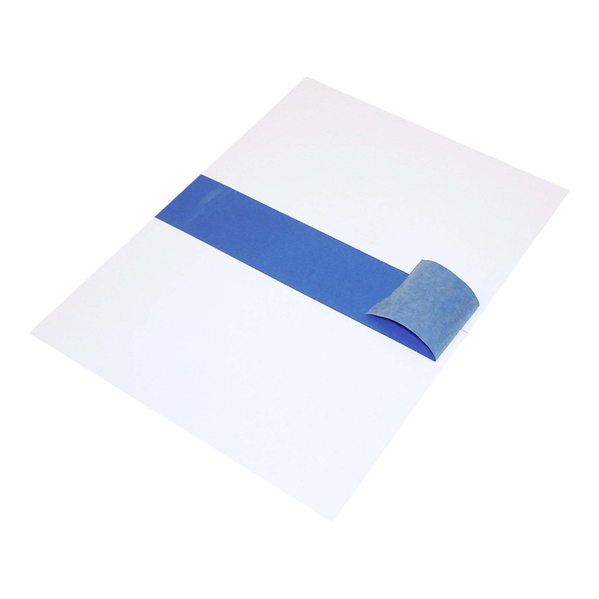 Intertape PS1 Cinta plana de papel premium: 2 in. x 60 yds. (Azul real)