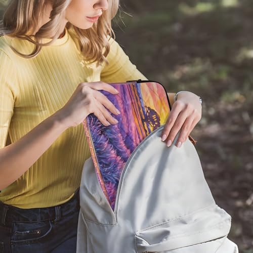 Funda para portátil 13-14 pulgadas tipo maletín resistente y impermeable miniatura 6